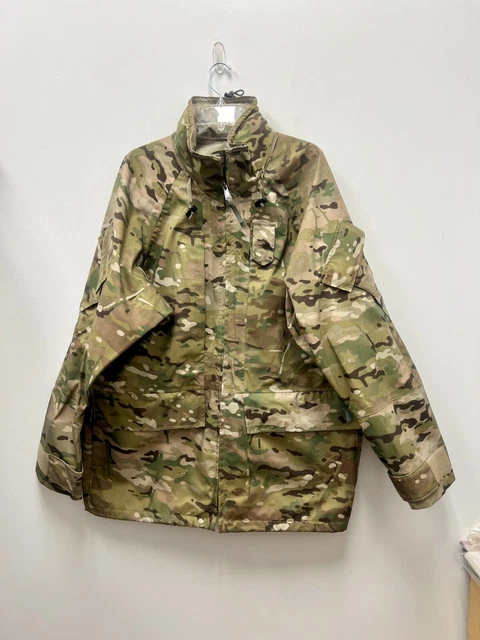 USGI Issue Apecs Gen II Gore Tex OCP Multicam Cold/Wet Weather Parka - Large Reg