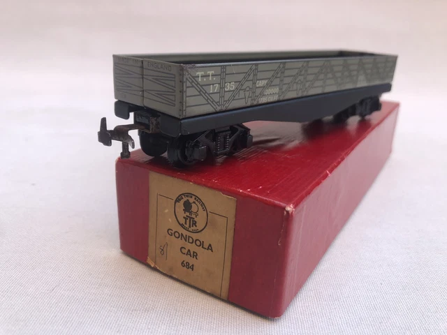 thumbnail image 2 of Evemodel HO Scale 1:87 High-Side Gondola – Printed Blue Flat Wagon For Model Railway 2 of 6