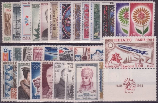 FRANCE - Année 1964 Complète - Timbres Neufs** EUR 5,30 - FR