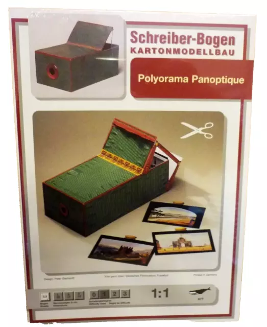 + Kartonmodellbau  Polyorama Panoptique Schreiber-Bogen 677