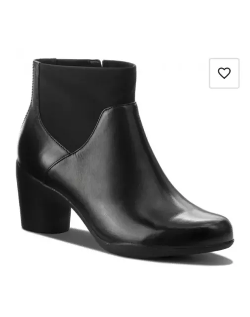 LADIES CLARKS SMART Ankle Boots Un Rosa Mid 49.99 PicClick UK