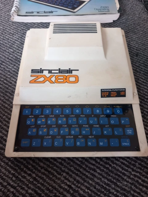 ULTRA RARE VINTAGE Sinclair Zx80 Computer System (Mint) £799.00