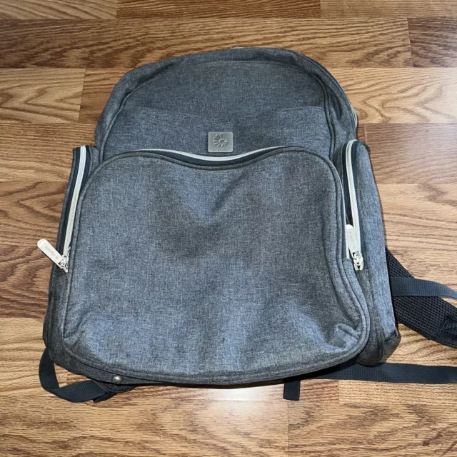 Ergo Baby Gray Color Diaper Backpack