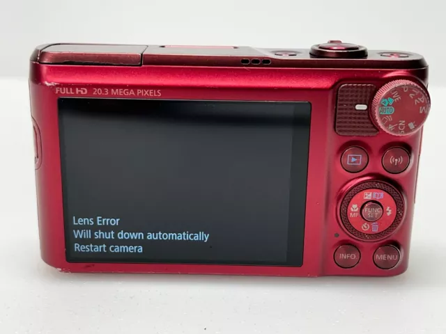 AS IS - Canon PowerShot SX720 HS Digital Camera - Red