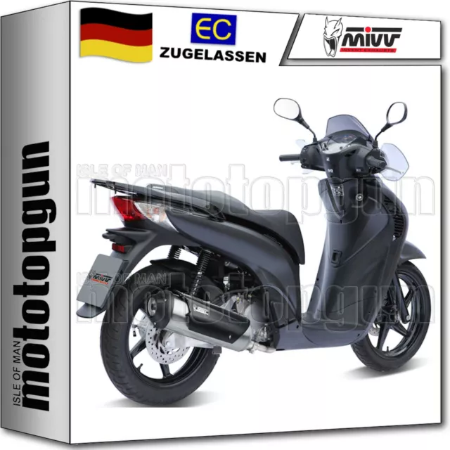 Mivv Auspuff Komplette Hom Urban Honda Sh 150 2010 10 2011 11 2012 12