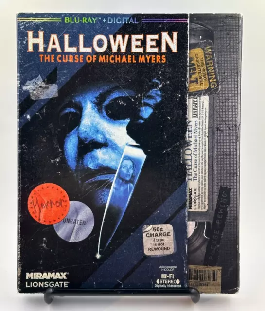 Halloween 6 Curse of Michael Myers Producers Cut Bluray + OOP + Slip Case
