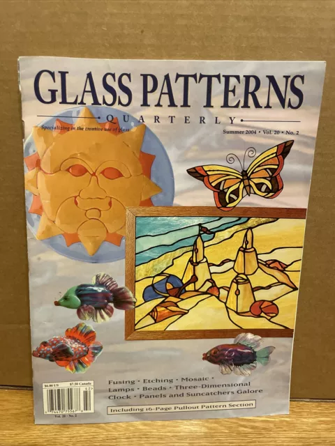 Stained GLASS PATTERNS QUARTERLY Magazine Summer 2004