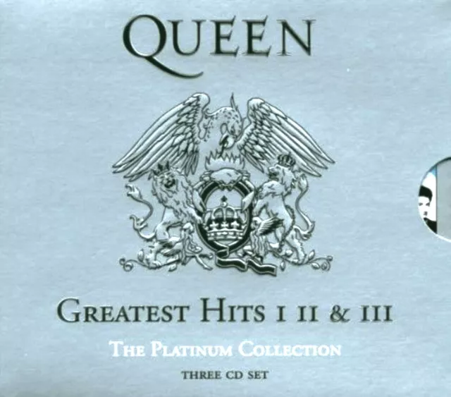 3 CD-Box - QUEEN - The Platinum Collection - Greatest Hits I II and III - 2000