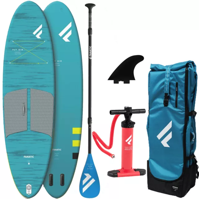 Fanatic Fly Air Pocket 10'4'' Sup+ Pur Pagaie Set Isup Stand Up Paddle Planche