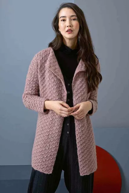 Giacca - Lungo Filati Malou Luce - Pacchetto modello maglia con Creazione di