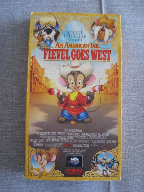 An American Tail Fievel Goes West 1992 Vhs AN AMERICAN TAIL Fievel Goes West VHS 1992 EUR 2,20 - PicClick FR