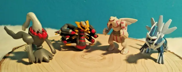 Pokemon Figuren Set Dialga, Palkia, Darkrai, Giratina Nintendo 2008, 2009, 2010