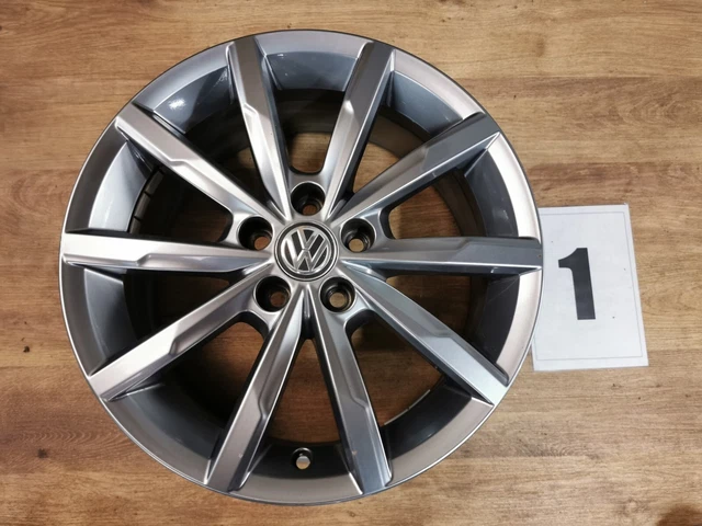 Vw Portago Rims 1X ALLIAGE PORTAGO Original VW Polo 6R 6C0601025H Jante 7Jx16 ET46 EUR ...