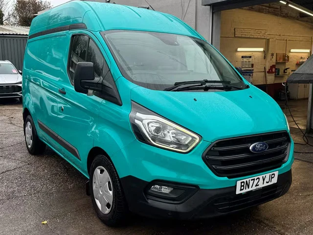 2022 FORD TRANSIT Custom 2.0 EcoBlue 130ps High Roof Trend Van Auto ...