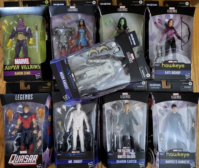 Marvel Legends INFINITY ULTRON BAF WAVE COMPLETE SET With BARON ZEMO & QUASAR