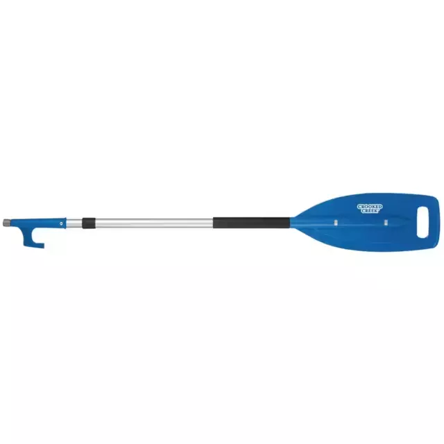 48 In. to 72 In. Telescoping Paddle Boat Hook, Blue