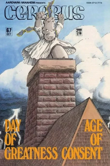 Cerebus #67 9.0 (W) VF/NM Aardvark-Vanaheim 1984 Dave Sim STOCK IMAGE