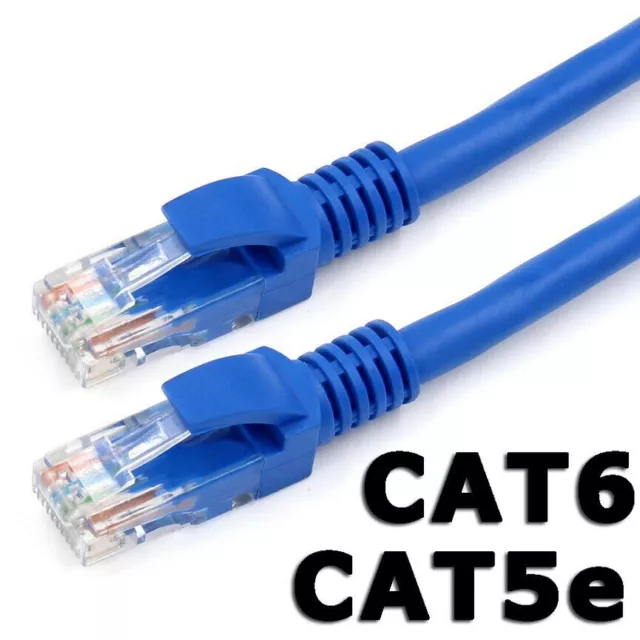 CAT 6 Ethernet High Speed Cable Lan Network CAT 5 Internet Modem RJ45 Patch Cord