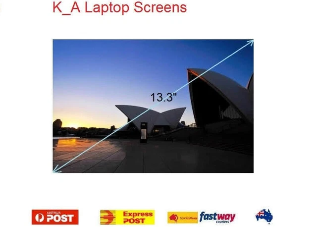 13.3" HD Laptop Screen for Dell Latitude 3340 3350 3380,Chromebook 3380 Nontouch