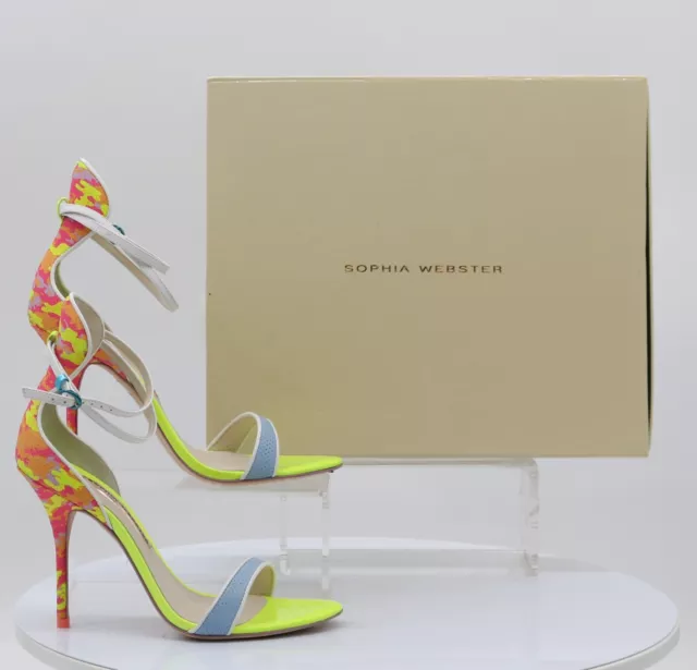 Sophia webster sales yellow butterfly shoes