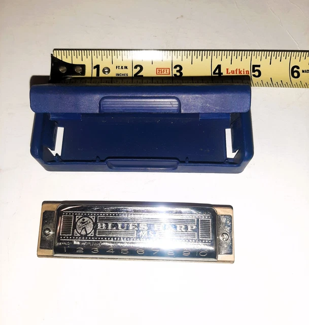 Hohner Blues Harp  Ms 10-Hole Diatonic Harmonica In The Key Of D