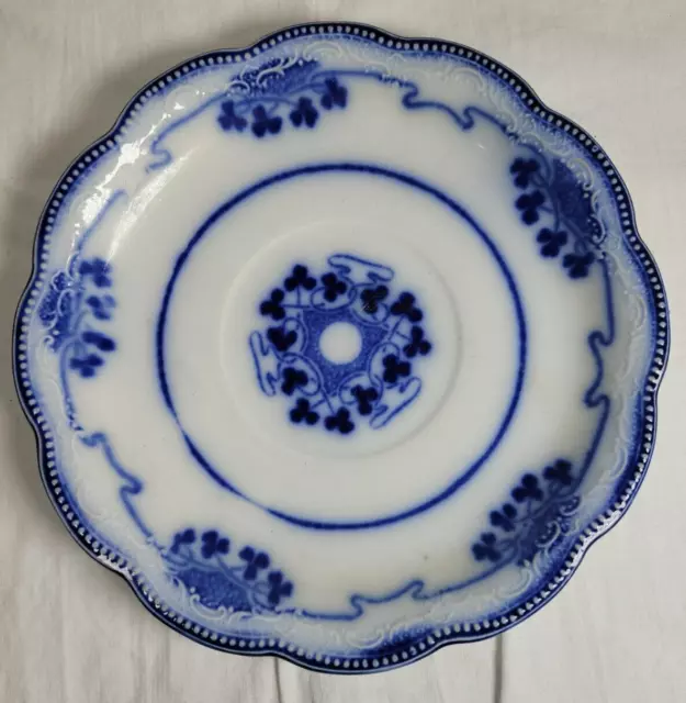WH Grindley (Lorne Flow Blue) 6 1/4" PLATE Saucer Antique