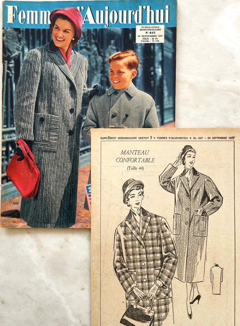 Patron De Couture Vintage 