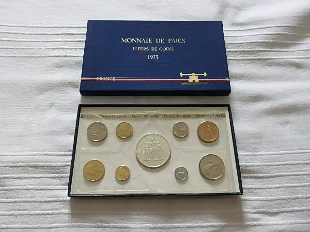 Coffret FDC Monnaie de Paris 1975