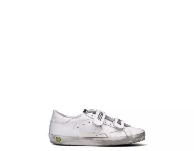 Scarpe GOLDEN GOOSE Bambini Sneakers Trendy  BIANCO Pelle naturale GYF00111-419-