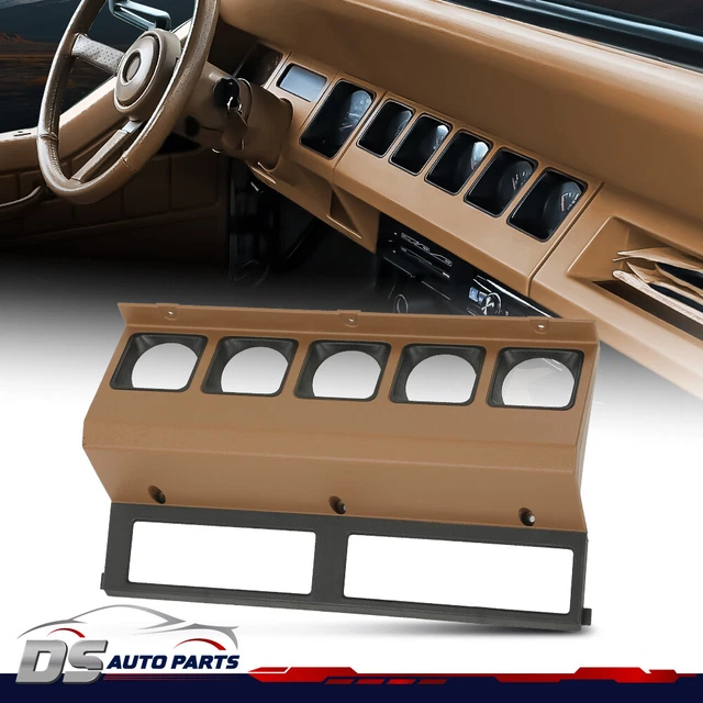 OEM Jeep Wrangler YJ 1987-1995 Light Tan Center Gauge/Radio Dash Bezel Trim – 8955007310, Used 3 thumbnail image