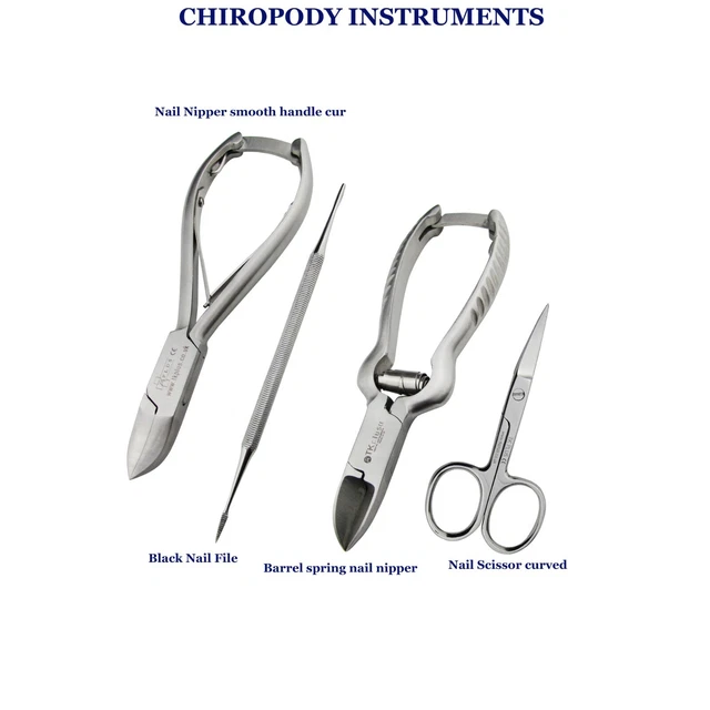 Chiropody Podiatry Barrel Spring Nail Nipper Cuticle Nail Scissors