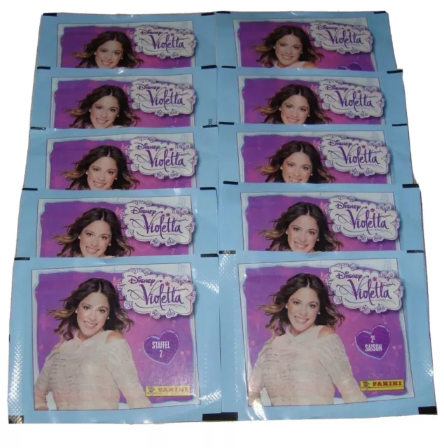 Lote De 10 Sobres Cromos Sin Abrir 2ª Temporada Violetta 2 Panini 2013