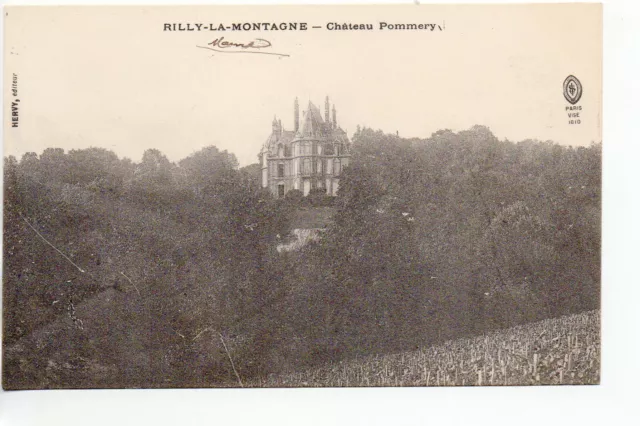 RILLY LA MONTAGNE - Marne - CPA 51 - Chateau  Pommery