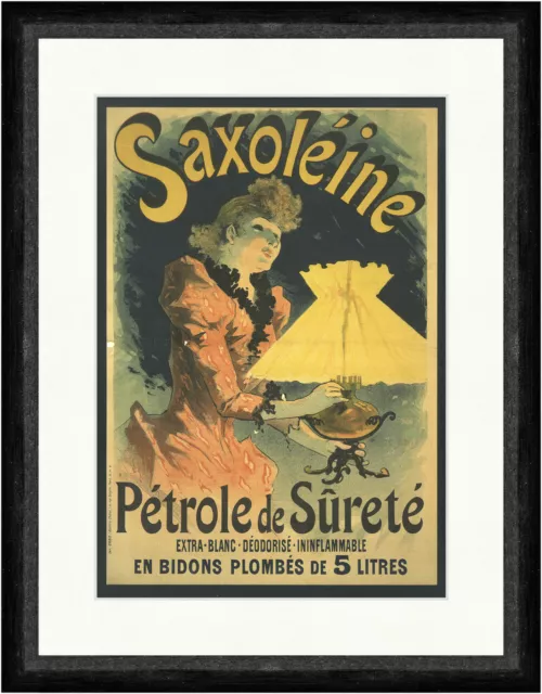 Saxoleine Petrole de Surete 1891 Jules Cheret Licht  Faks_Plakatwelt 948