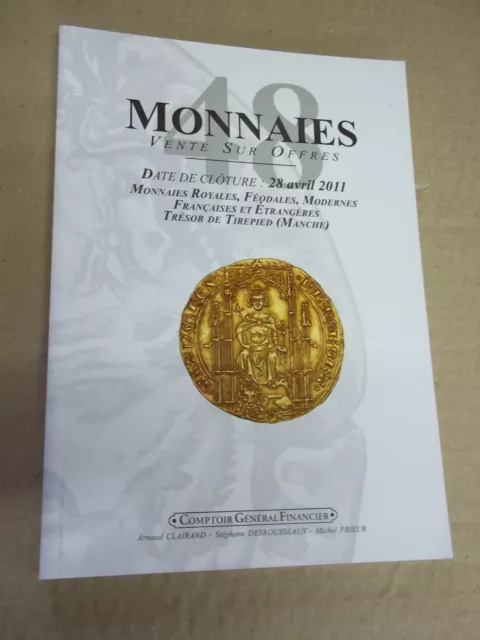 Monnaies. 48. Monnaies royales, féodales, modernes. Trésor de Tirepied (Manche)