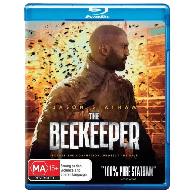 The Beekeeper Blu-Ray 2024 | Brand New+Sealed | Region 4 | Free Post