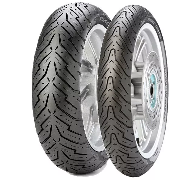 Tyre Pair Pirelli 130/60-13 60P + 130/70-10 59L Angel Scooter