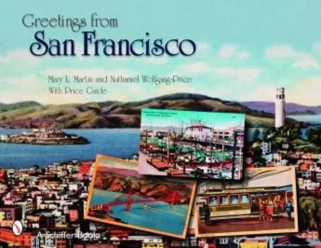 San Francisco California Postcards Book Vintage Photos