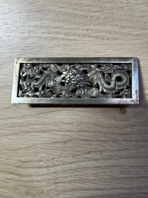 Broche Lyre en platine et diamants vers 1920-1930 - XXe siècle - N.118243
