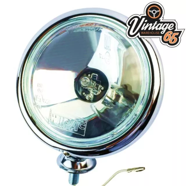 Driving Light Spot Lamp 12v Halogen 55w Classic Style Single 5" Stainless Steel