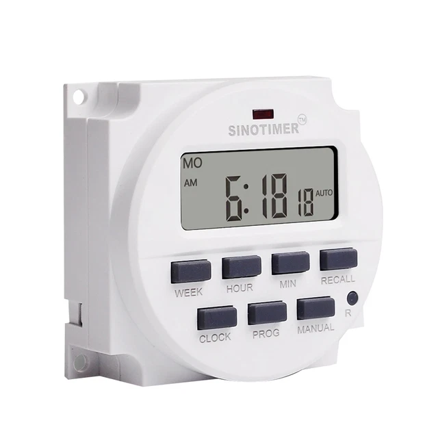 TM618H-4 DC 12V Volt Voltage Output Digital 7 Weekly Programmable Time U8S8