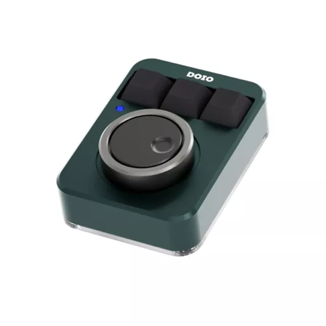 DOIO KB03-01K Macro Keyboard Macropad (Dark Green) **BRAND NEW & SEALED**