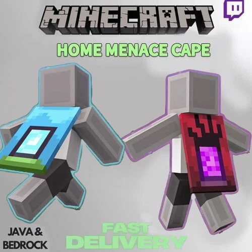 Minecraft Twitch Purple Heart Cape Für Java &  Produktbild-Vorschau 5