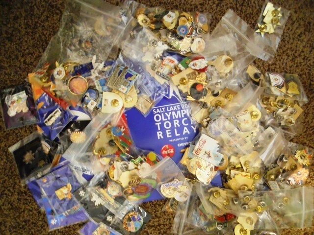 2002 Salt Lake Utah Winter Olympic Games Collector LARGE Pins (Your Choice)