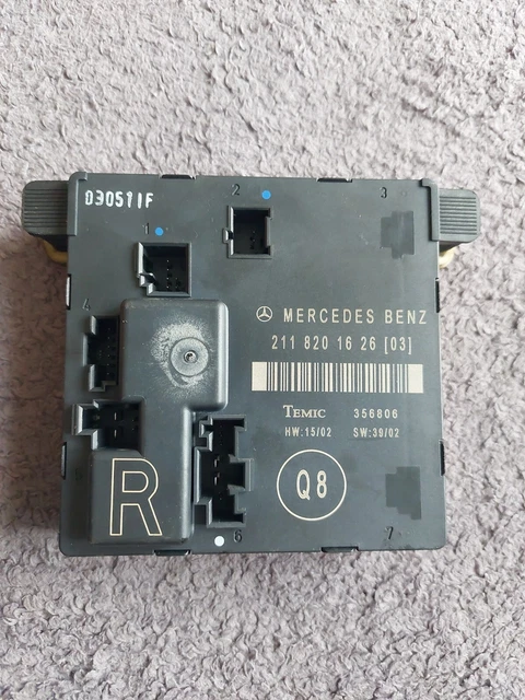 MERCEDES BENZ E Class E320 W211 Rear Door Control Module 2118201626 £8. ...