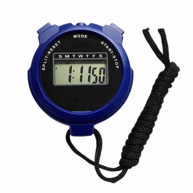 DIGITAL SPORTS STOPWATCH precise timing Professional high precision