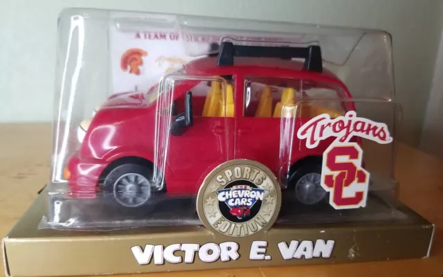 USC Trojans Chevron Cars Victor E Van New 08 Sports Edition New Old Stock