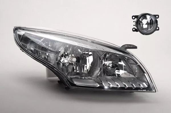 Scheinwerfer Halogen passend für Renault Megane III 08-12 H7 H7 Re. + Nebelsche.