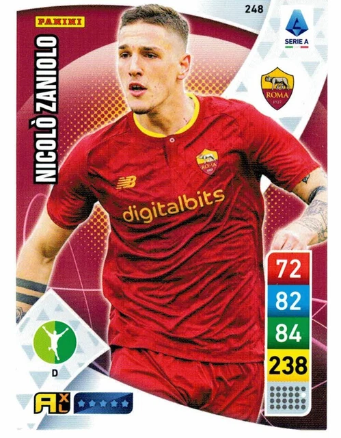 Enfant Football Maillot Nicolo Zaniolo #22 Tenues Domicile Rouge 2020