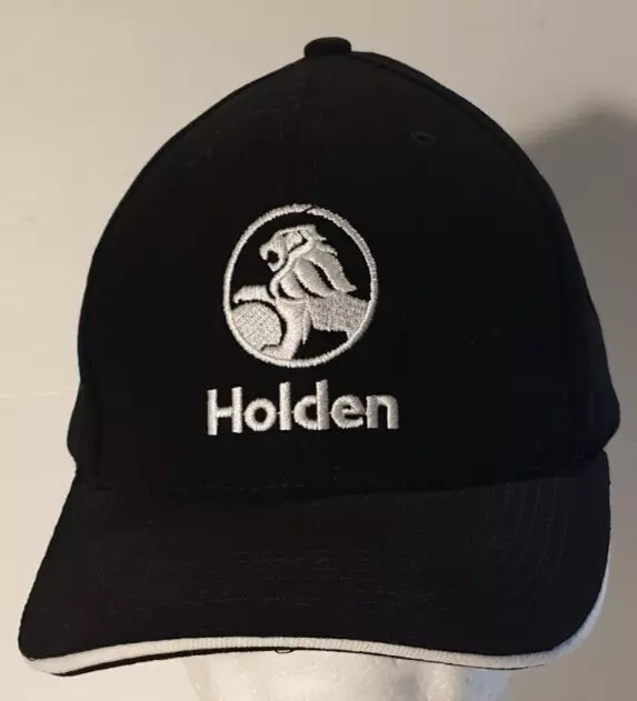 HOLDEN CARS Logo Promotional Merchandise Baseball Cap Hat. Black. Adjustable.